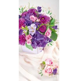 Dubulta kartīte, apdruka iekšpusē 21044