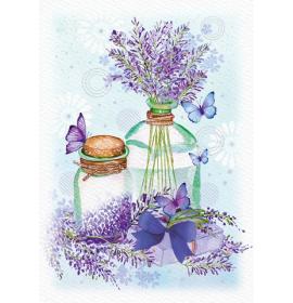 Dubulta kartīte, apdruka iekšpusē 22617