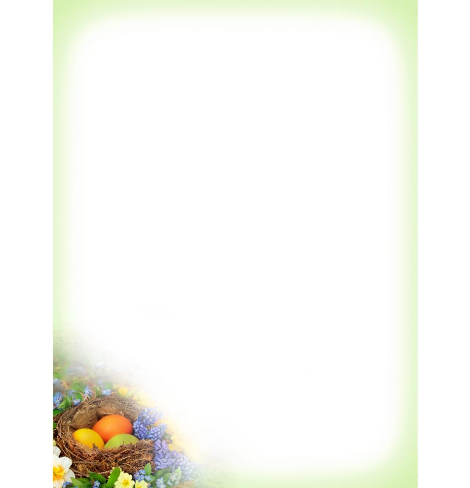 Standard double card, print inside