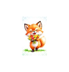 Gift card, small, double (figural) 27143