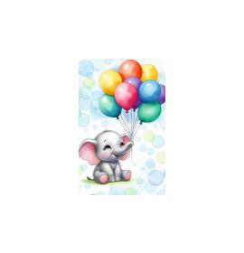 Gift card, small, double (figural) 27146