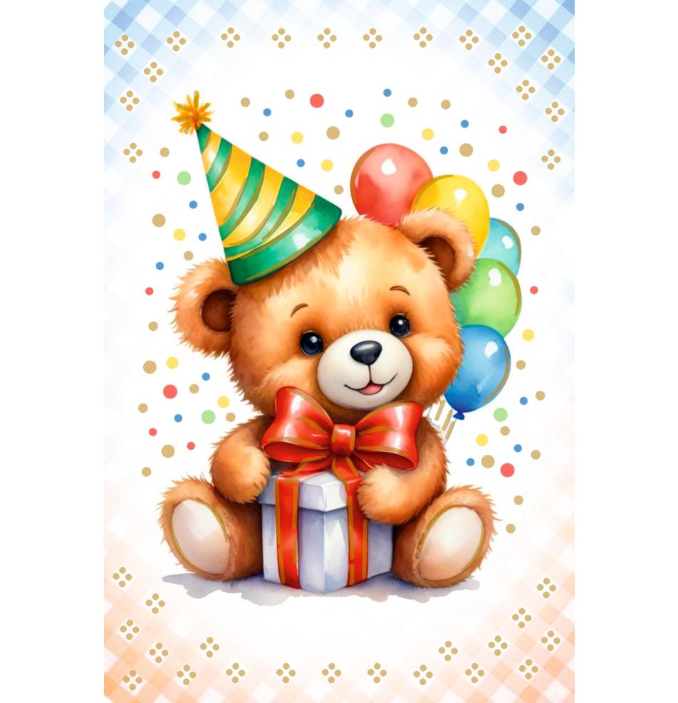 Standard double card, print inside