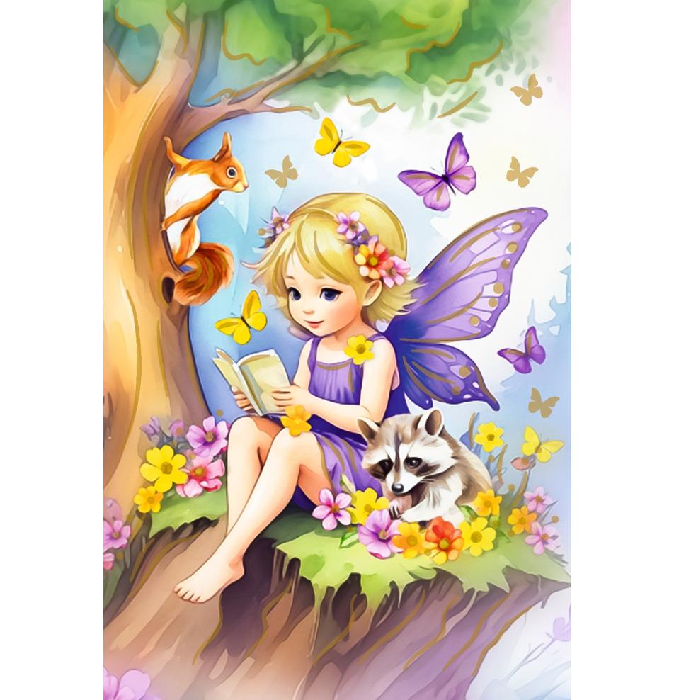 Standard double card, print inside