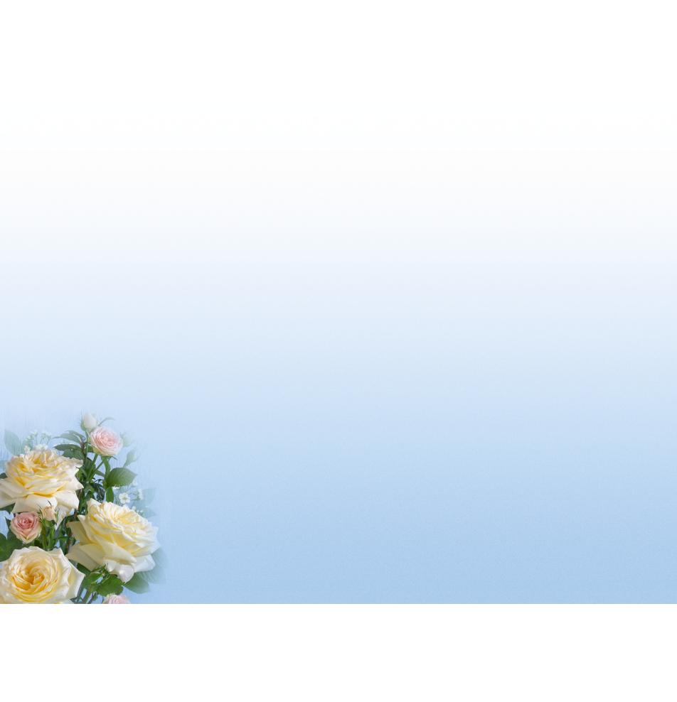 Standard double card, print inside