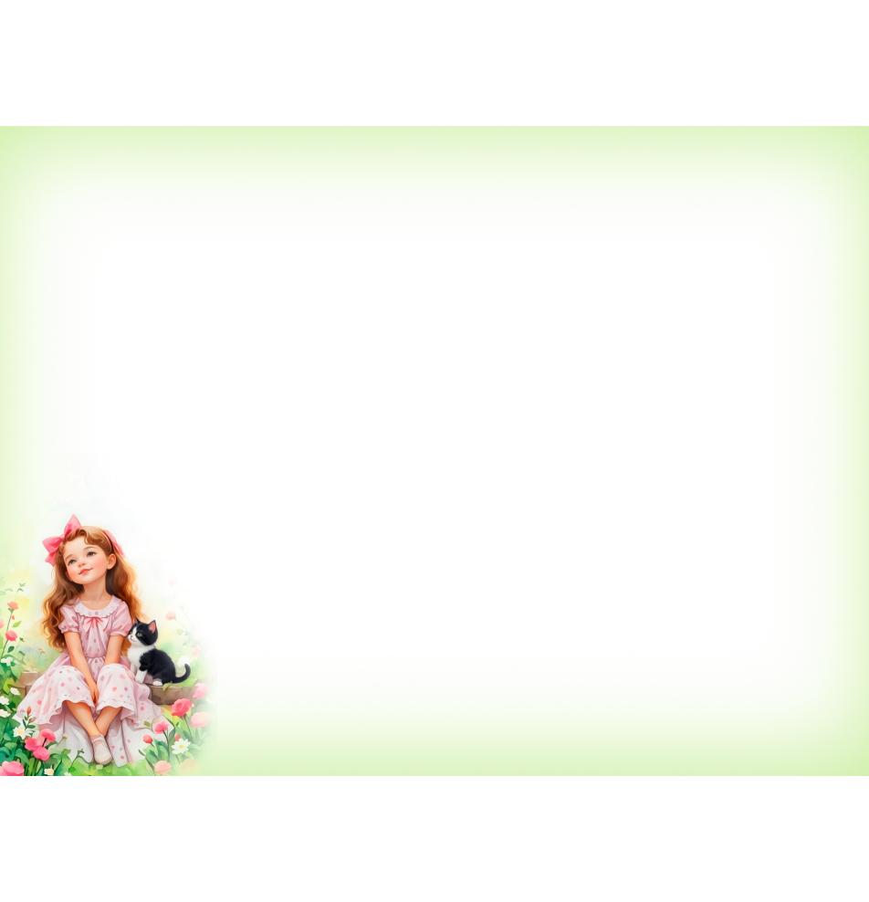 Standard double card, print inside