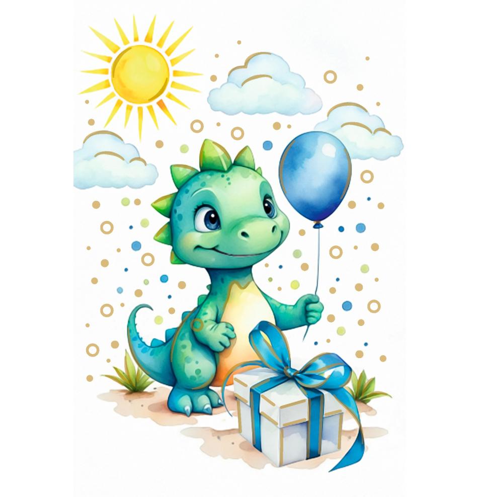 Standard double card, print inside