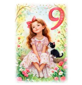 Standarta dubulta kartīte, apdruka iekšpusē 09-27128