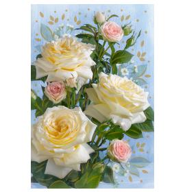 Standarta dubulta kartīte, apdruka iekšpusē 27087