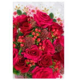 Standarta dubulta kartīte, apdruka iekšpusē 27090