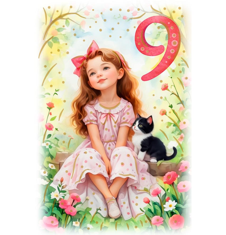 Standarta dubulta kartīte, apdruka iekšpusē