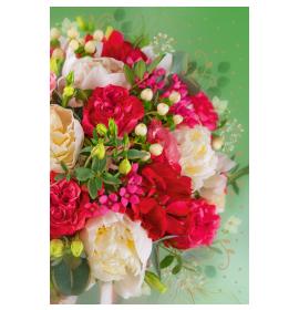 Standarta dubulta kartīte, apdruka iekšpusē 25663