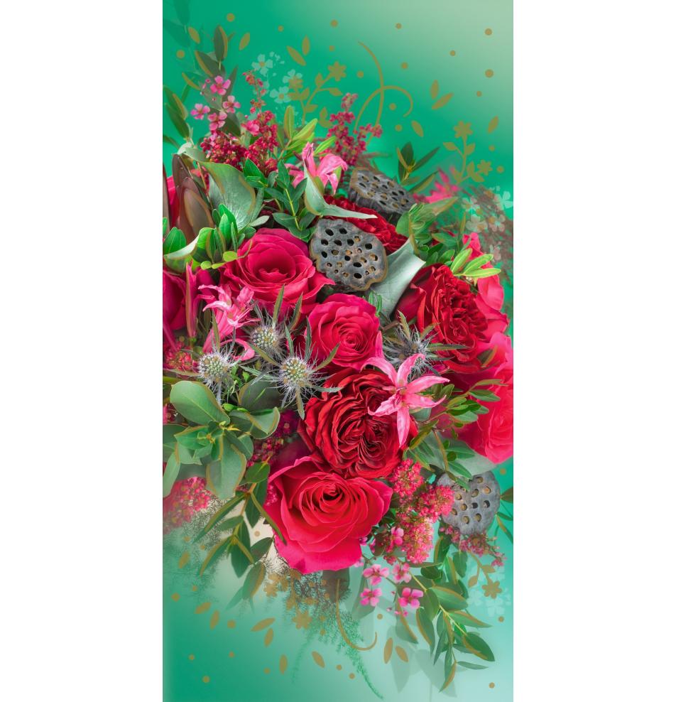 Double card, print inside