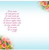 Double card, print inside