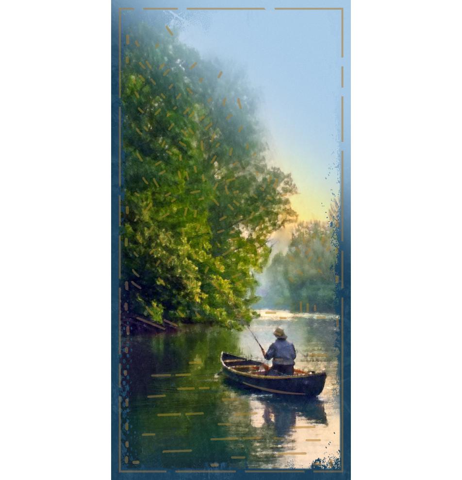 Dubulta kartīte, apdruka iekšpusē