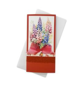 Handmade double folded card RD 1369