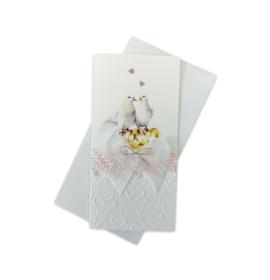 Handmade double folded card RD 1382