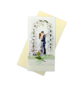 Handmade double folded card RD 1384