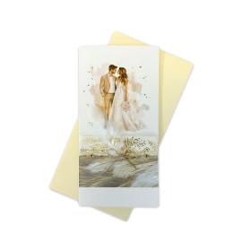 Handmade double folded card RD 1385