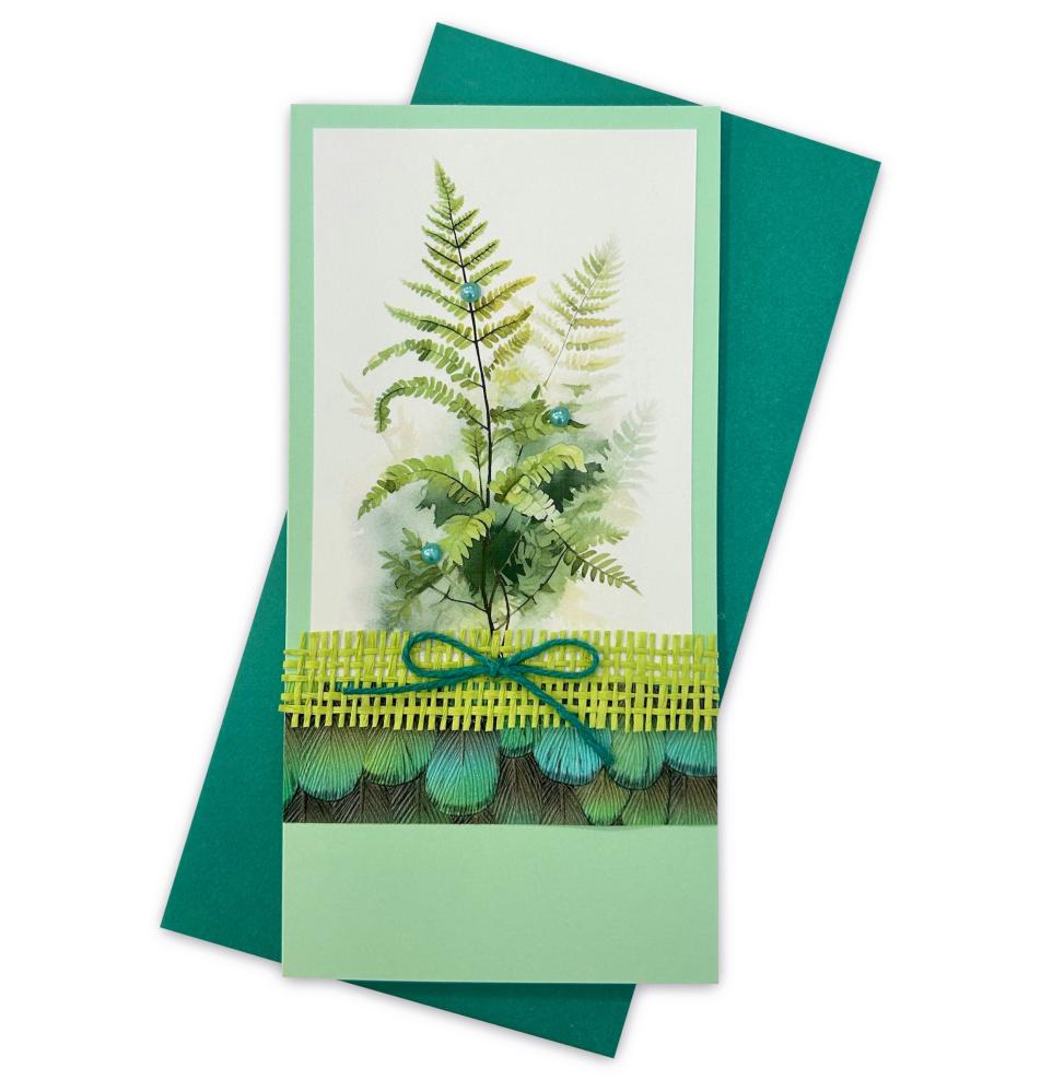 Handmade double folded card