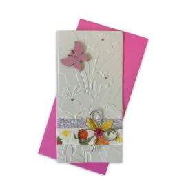 Handmade double folded card RD 1265