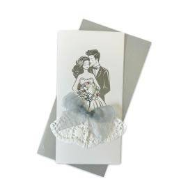 Handmade double folded card RD 1275