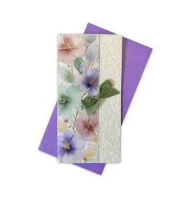 Handmade double folded card RD 1295