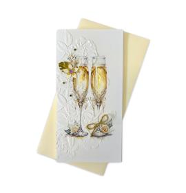Handmade double folded card RD 1303
