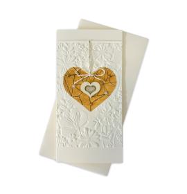 Handmade double folded card RD 1308