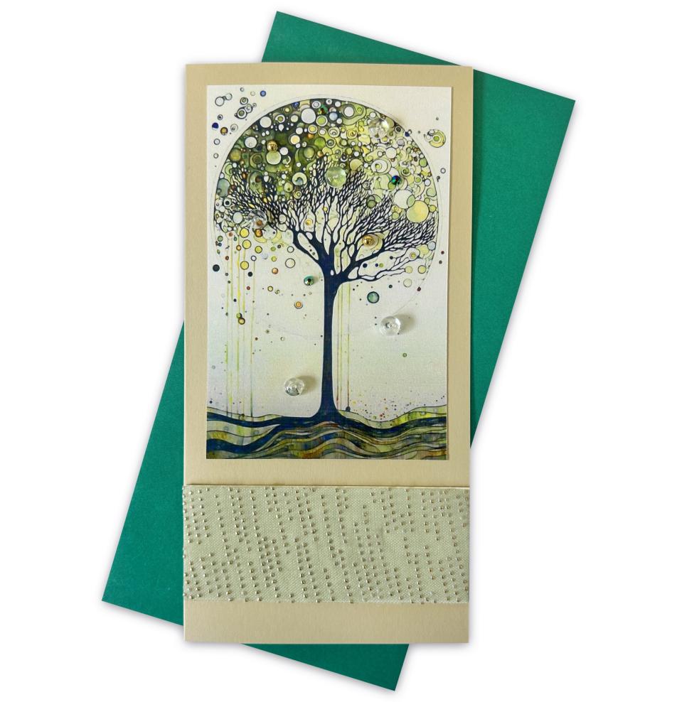 Handmade double folded card