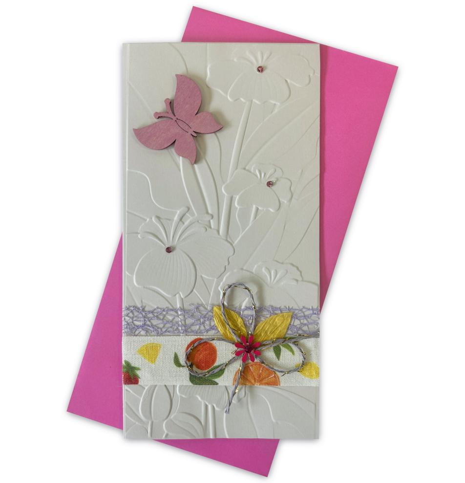 Handmade double folded card