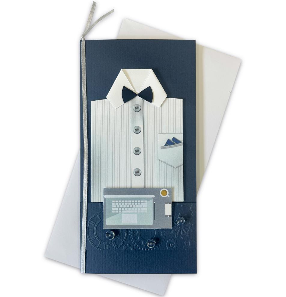 Handmade double folded card