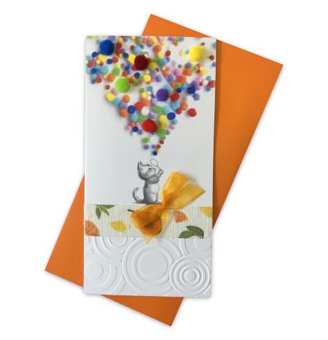 Handmade double folded card