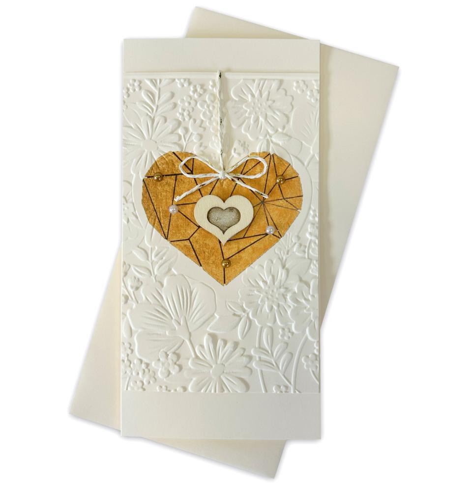 Handmade double folded card
