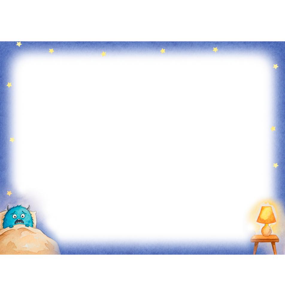 Standard double card, print inside