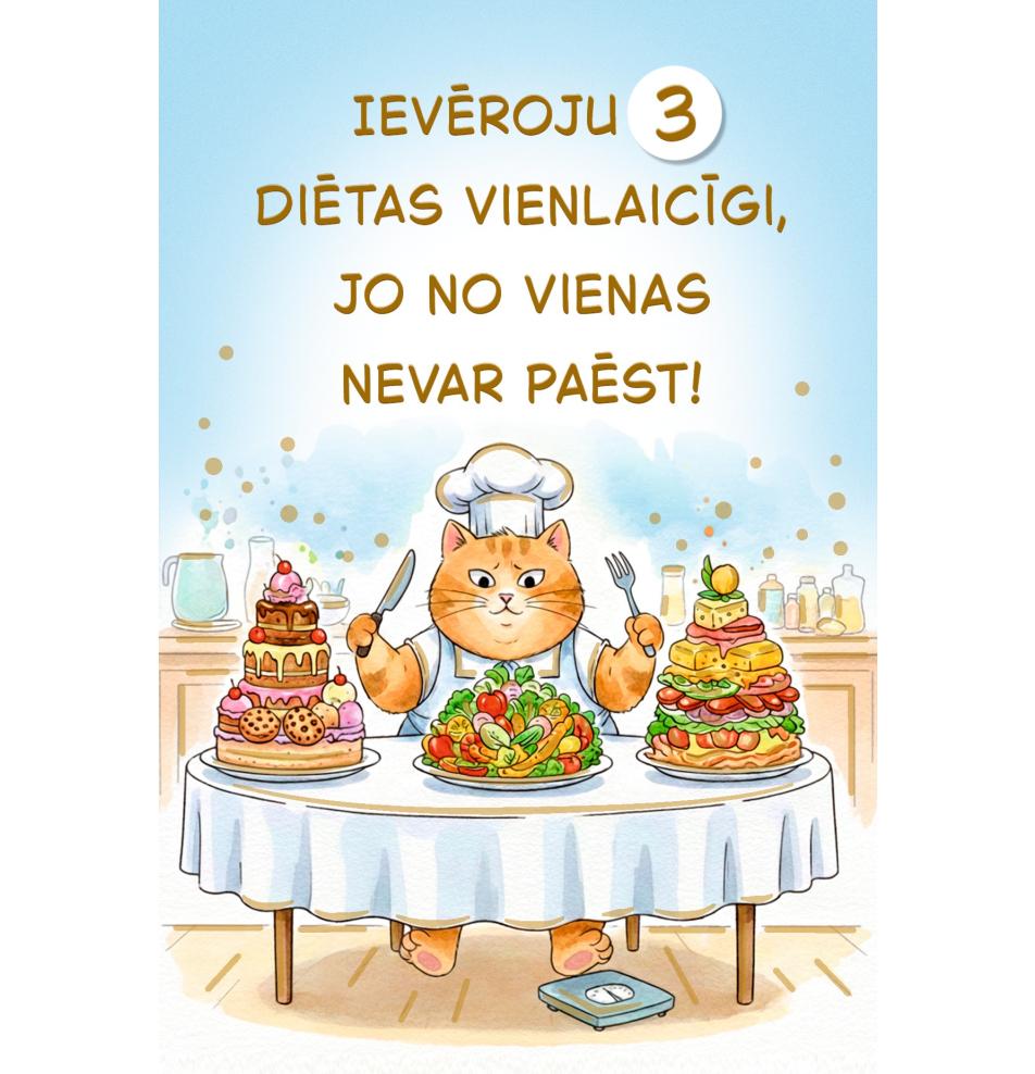 Standard double card, print inside