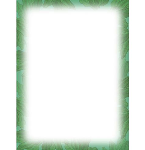 Standard double card, print inside