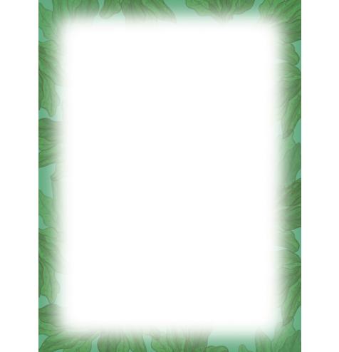 Standard double card, print inside