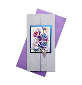 Handmade double folded card RD 1149
