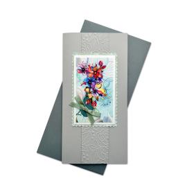 Handmade double folded card RD 1152