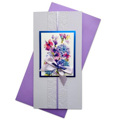 Handmade double folded card