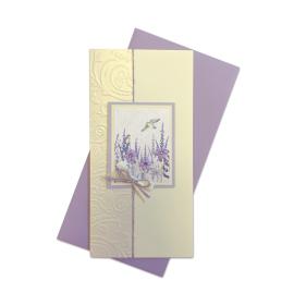 Handmade double folded card RD 957