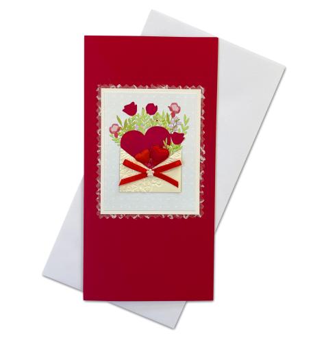 Handmade double folded card