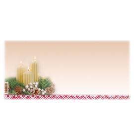 Aploksne balta, pašlīmējoša, apdrukāta. A0006-291