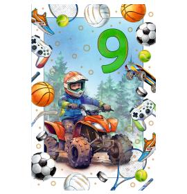 Standard double card, print inside 09-24910