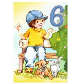 Standarta dubulta kartīte, apdruka iekšpusē 06-24915