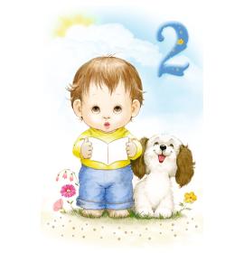 Standard double card, print inside 02-11511