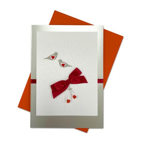 Handmade double folded card