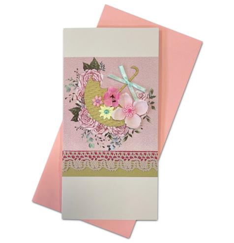 Handmade double folded card