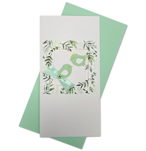 Handmade double folded card