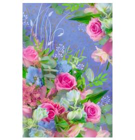 Standard double card, print inside 24210